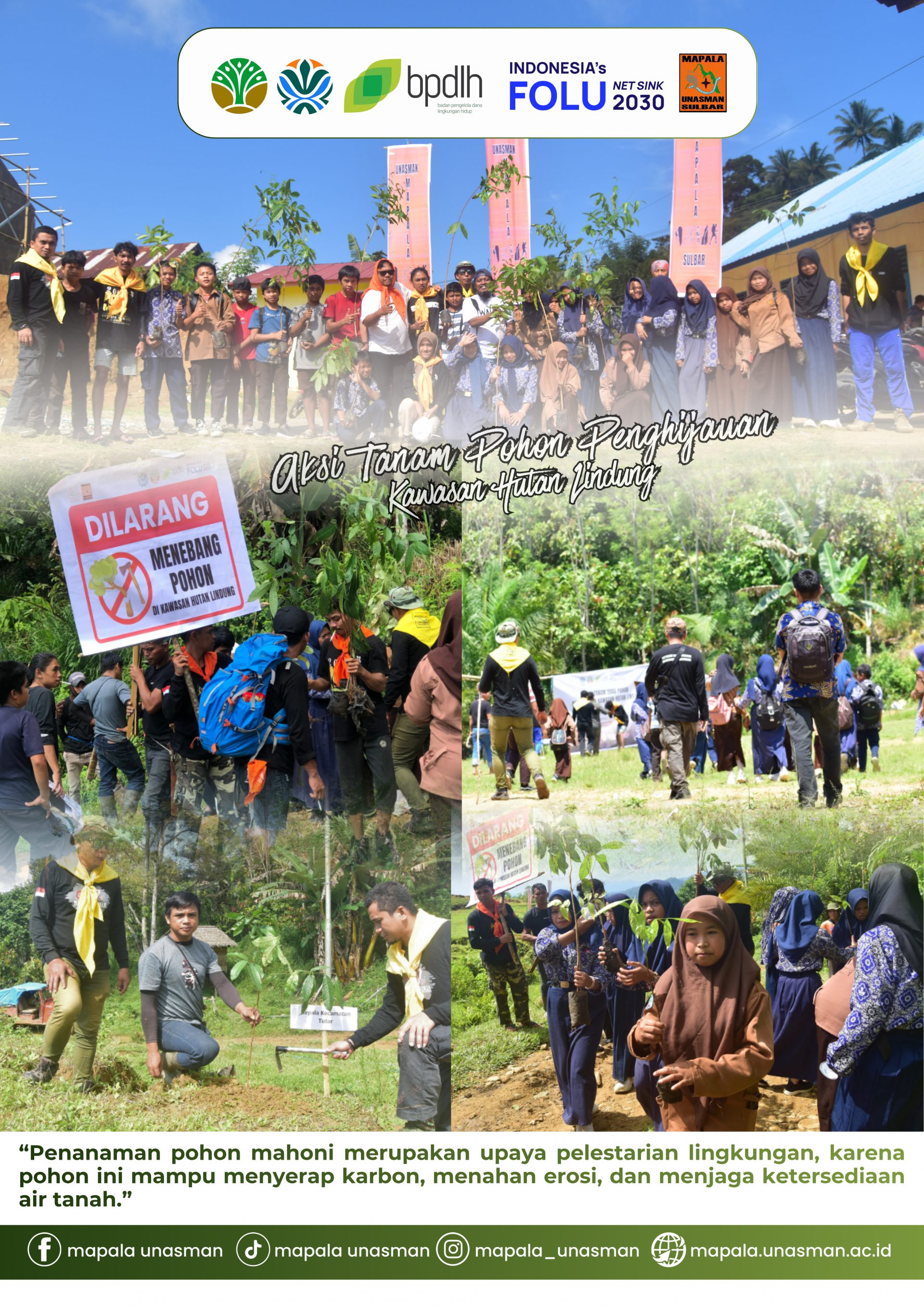 Penghijauan Kawasan Hutan Lindung